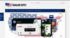 Desktop Screenshot of mainlandsupply.com