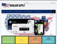 Tablet Screenshot of mainlandsupply.com